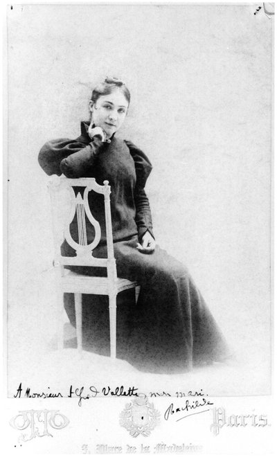 Portrait of Rachilde by Otto Studio